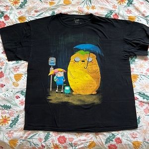 Adventure Time My Neighbor Totoro Tshirt